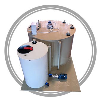 ЕМКОСТИ С МЕШАЛКОЙ, баки с мешалкой, сгустители, усреднители